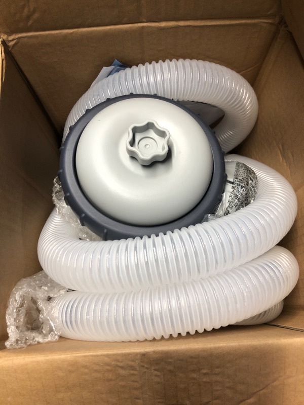 Photo 1 of INTEX C1000 Krystal Clear Cartridge Filter Pump for Above Ground Pools: 1000 GPH Pump Flow Rate – Improved Circulation and Filtration – Easy Installation – Improved Water Clarity – Easy-to-Clean 1,000 Gallons Per Hour Filter Pump