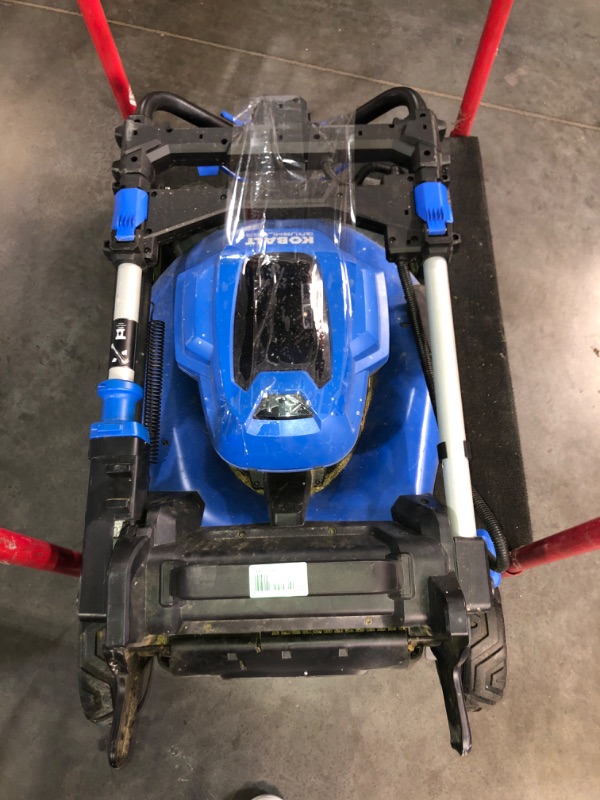 Photo 1 of ***DAMAGED - MISSING PARTS - UNTESTED - SEE COMMENTS***
Kobalt 24-volt 20-in Cordless Self-propelled Lawn Mower (Battery and Charger Not Included)