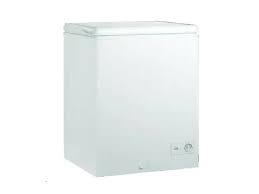 Photo 1 of ***ITEM TESTED FOR POWER, UNABLE TO TEST FURTHER**SCRATCHES ON TOP***Vissani 4.9 cu. ft. Manual Defrost Chest Freezer with LED Light Type in White Garage Ready