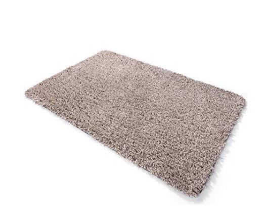Photo 1 of (READ FULL POST) Delxo Doormat 24''x36''Absorbs Mud Magic Doormat No Odor Durable Anti-Slip Rubber Back Low-Profile Entrance Door Mat Large Cotton Shoe Scraper Pet Mat Machine Washable in Beige