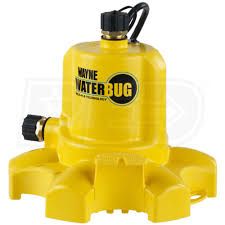 Photo 1 of ***ITEM TESTED FOR POWER, UNABLE TO TEST FURTHER***Wayne 1/6 HP WaterBUG Submersible Utility Pump with Multi-Flo Technology