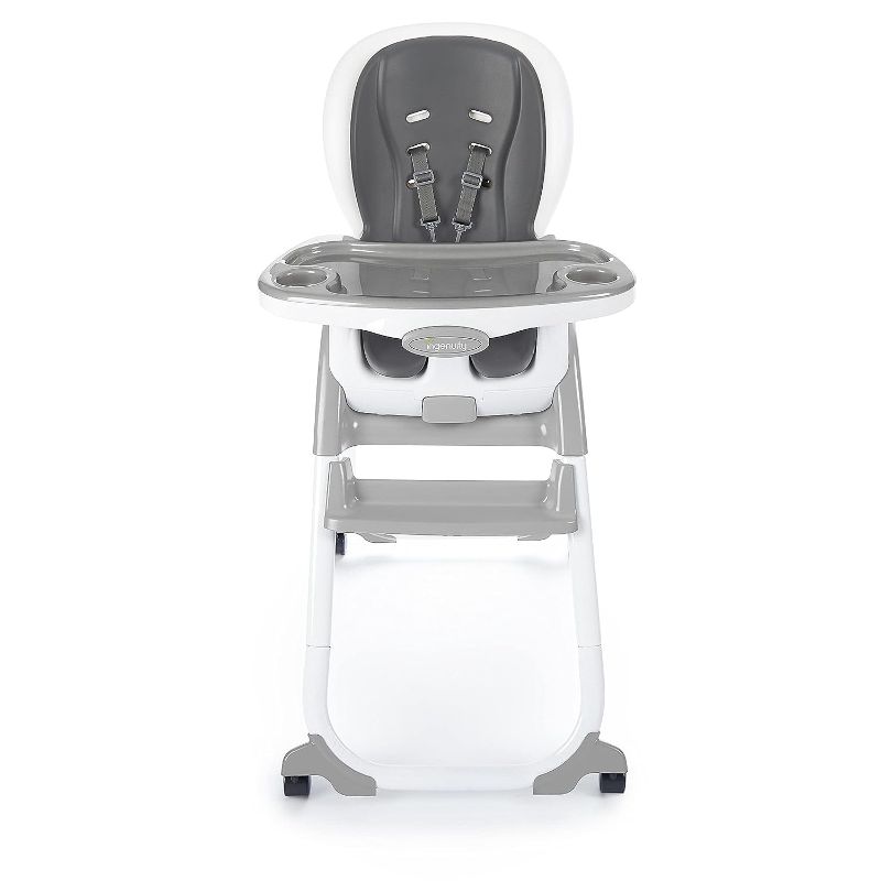 Photo 1 of (READ FULL POST) Ingenuity SmartClean Trio Elite 3-in-1 Convertible Baby High Chair, Toddler Chair, and Dining Booster Seat, For Ages 6 Months and Up, Unisex - Slate