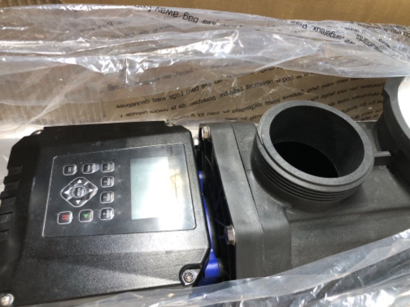 Photo 6 of **USED FOR PARTS ONLY**AQUASTRONG Variable Speed Pool Pump, 2 HP, 220V, 10566GPH, In/Above Pool Pump, Energy Efficient, High Flow, Powerful Self Primming Swimming Pool Pumps with Filter Basket