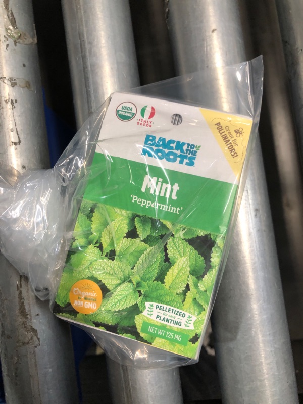 Photo 3 of ***NELLIS VARIETY BOX- MIXED ITEMS- SOLD AS IS- NONREFUNDABLE***Back to the Roots Mint 'Peppermint' Seed Packet, 125mg, Green

