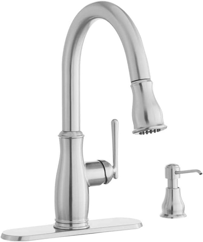 Photo 1 of (READ FULL POST) Pull Down Kitchen Faucet, Stainless Steel, Kagan
