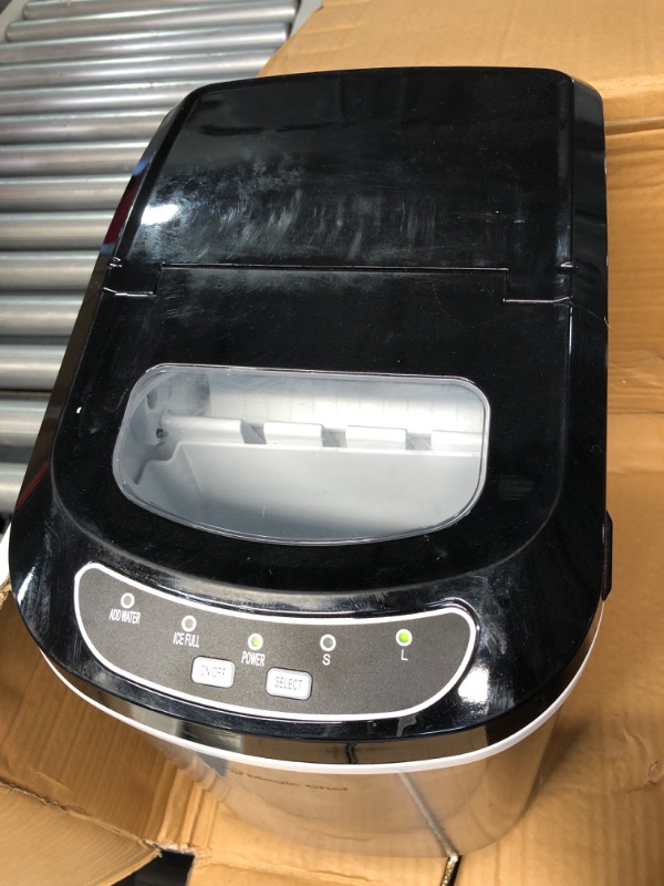 Photo 1 of (READ FULL POST) 27 lbs. Portable Countertop Ice Maker in Stainless Steel
