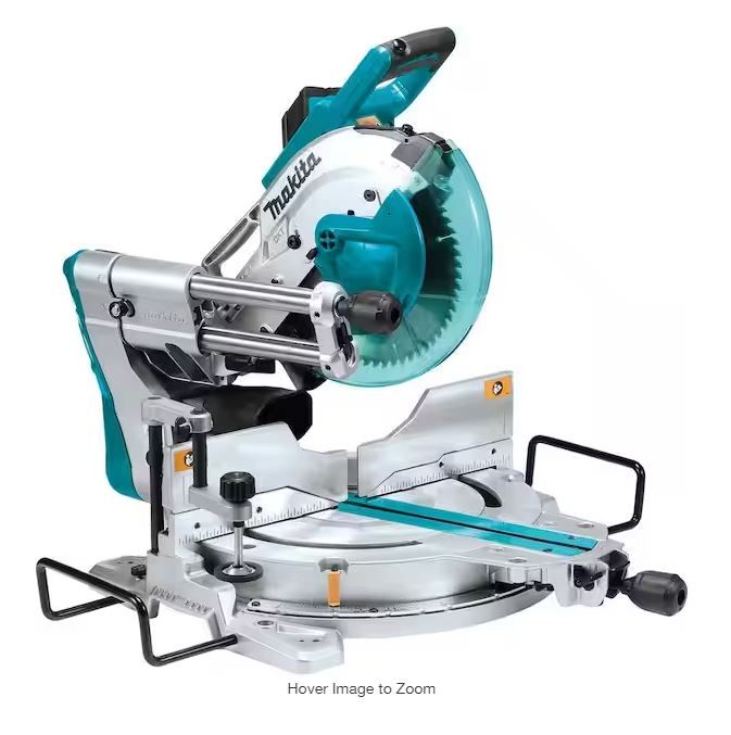 Photo 1 of (READ FULL POST) Makita 15 Amp 10 in. Dual Bevel Sliding Compound Miter Saw with Laser
