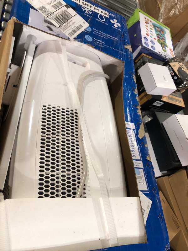 Photo 2 of (READ FULL POST) Midea 3-in-1 Portable Air Conditioner, Dehumidifier, Fan, for Rooms Up to 200 Sq ft Enabled, 10,000 BTU Doe (5,800 BTU SACC) Control with R MAP10S1CWT