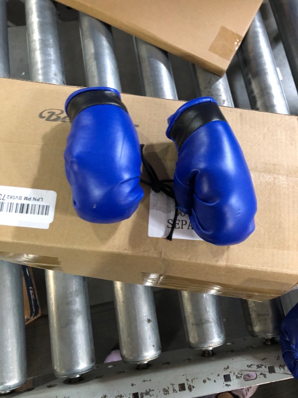 Photo 2 of **MISSING PCS***Blue/Red Colors** 18 Pcs Mini Boxing Gloves 
