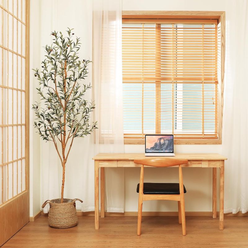 Photo 1 of ***STOCK PHOTO REFERENCE ONLY***Artificial Olive Tree 6FT Tall Faux Silk Plant for Home Office Decor Indoor