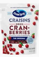 Photo 2 of * NON-REFUNDABLE* 4 PACK*
Ocean Spray Craisins, Dried Cranberries, Original, 12 Ounce ResealablePouch