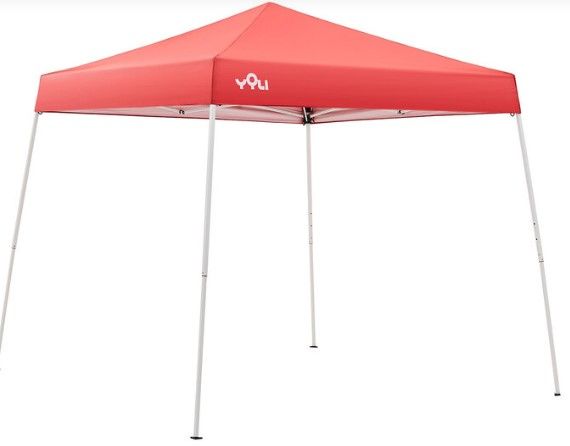 Photo 1 of ***USED MISSING TOP COVER****Yoli Westport 64 10' x 10' Slant Leg Instant Canopy
