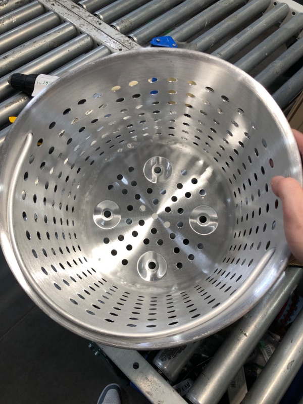 Photo 4 of (READ FULL POST) Winware by Winco Aluminum Steamer Basket for Stock Pot 40 Quart: Fits Winco Pot # ALST-40
