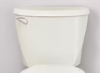 Photo 1 of ***USED - TANK ONLY - NO BOWL - SEE PICTURES - UNABLE TO TEST - NO PACKAGING***
American Standard Reliant 1.28 GPF Single Flush Round Standard Height Toilet Tank with Lid, Cream Color