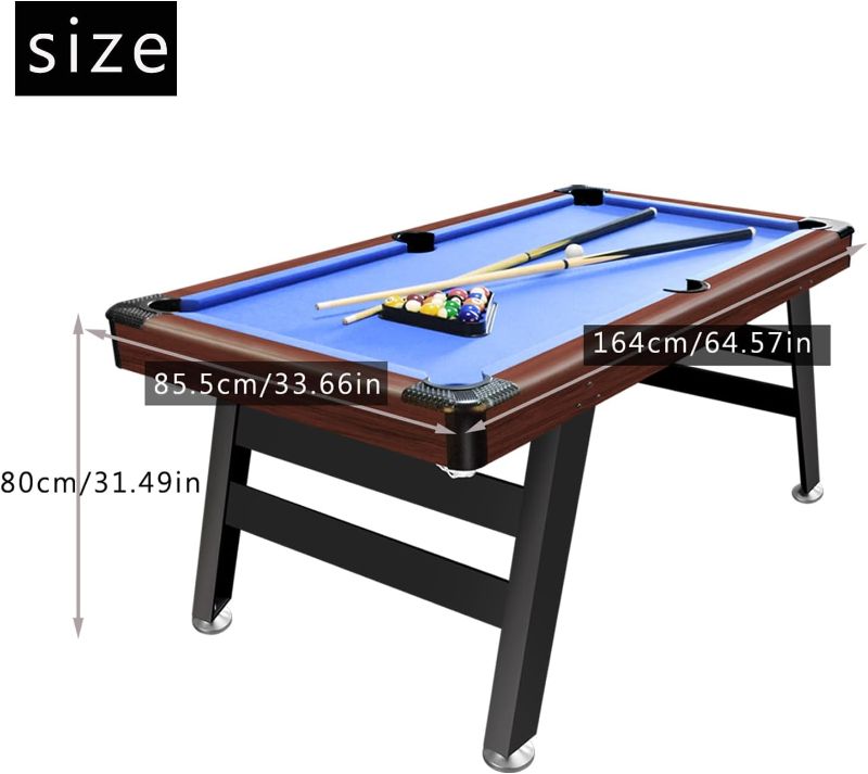 Photo 4 of (READ FULL POST) DRM 5FT Pool Table Set Steady Billiards Table with All accessories, Snooker Table