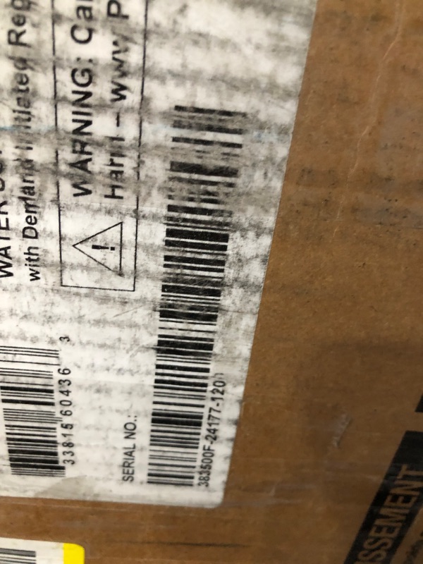 Photo 6 of **CRACK**
Kenmore 350 Water Softener With High Flow Valve | Reduce Hardness Minerals & Clear Water Iron In Your Home | Whole House | Easy To Install | Grey