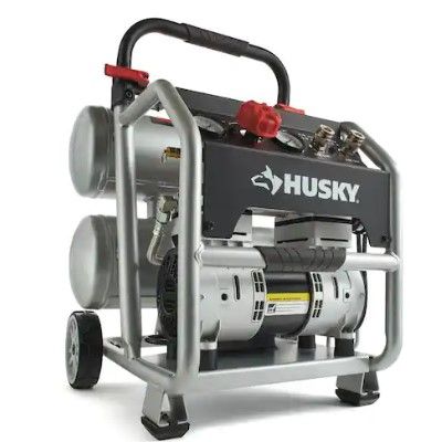 Photo 1 of (For parts) Husky 4.5 Gal. 175 PSI Portable Electric Quiet Air Compressor