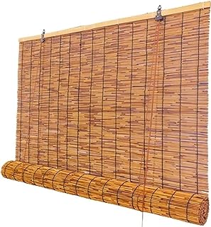 Photo 1 of (READ FULL POST) Outdoor Reed Roller Blinds, Patio Reed Blinds, Roman Roller Blinds, Porch Blackout Roller Blinds, Vintage Reed Blinds with Lift, Reed Roller Blind Privacy Protection, Easy Installation,60x72in?WxH
