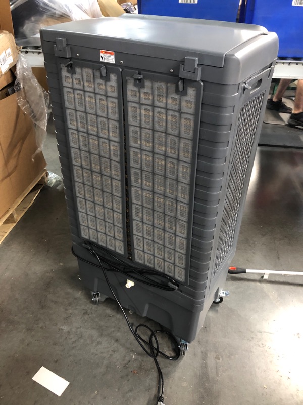 Photo 2 of ***(PARTS ONLY/ NON FUNCTIONAL/ NO RETURNS OR REFUNDS) ***
Dial Manufacturing 5300-CFM 3-Speed Indoor/Outdoor Portable Evaporative Cooler for 1650-sq ft (Motor Included)
