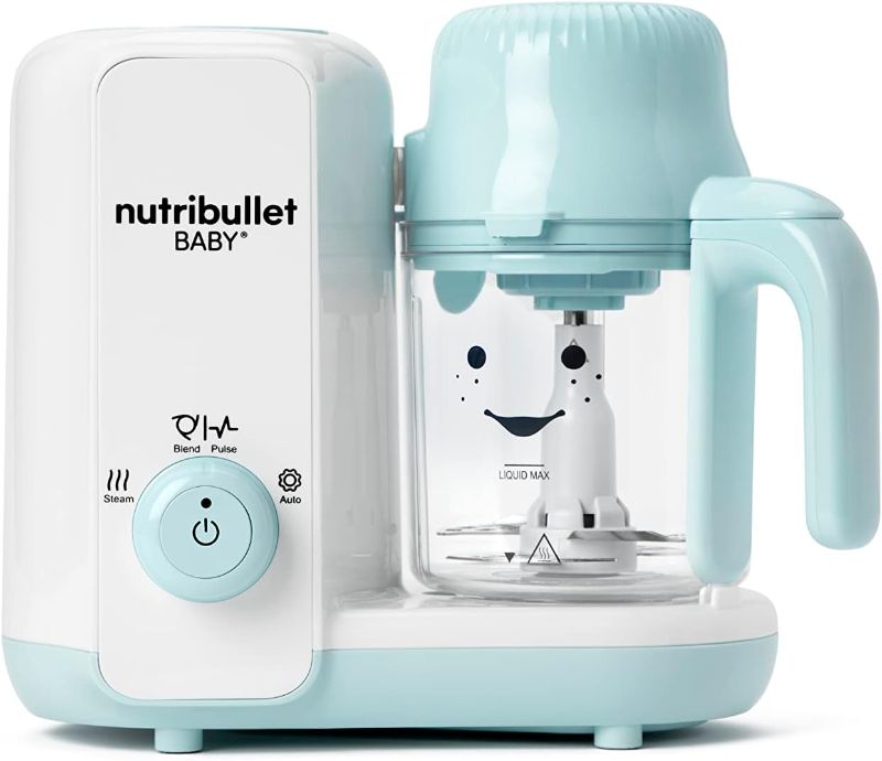 Photo 1 of 
nutribullet Baby Steam + Blend, White/Blue