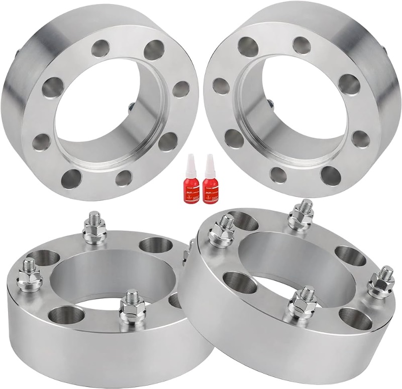 Photo 1 of 4x156mm ATV Wheel Spacers for Polaris 2013+Ranger, 2014+ RZR XP 1000, 2015+ RZR, 1.5 inch Wheel Spacers 4x156 with 12x1.5 Studs & 131mm Center Bore