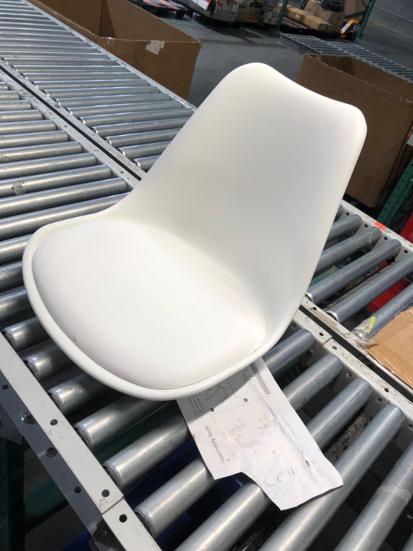 Photo 6 of ***USED - MISSING HARDWARE - UNABLE TO VERIFY FUNCTIONALITY***
Sweetrcrispy Dining Chairs, Dining Chairs Set of 4, Dining Room Chairs, Kitchen Chairs, Mid Century Modern Chairs, PU Leather Upholstered Chairs with Wood Legs, Kitchen & Dining Room Chairs, W