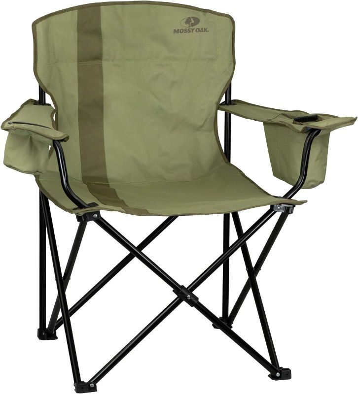 Photo 1 of ***STOCK PHOTO REFERENCE ONLY***
Mossy Oak Heavy Duty Folding Camping Chairs, Lawn Chair