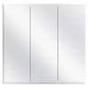 Photo 1 of 
Glacier Bay
Glacier Bay 30.4 in. W x 30.2 in. H Rectangular Medicine Cabinet with Mirror in White with Adjustable Shelves