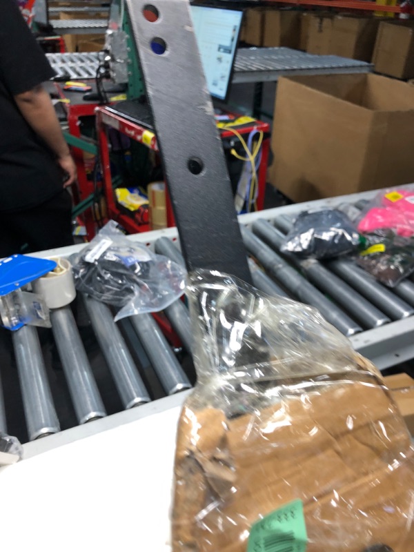 Photo 1 of **MISSING PARTS NON REFUNDABLE**READ NOTES**
ZEKOO 6 FT Single Track Bypass Barn Door Hardware Kit, Double Barn Door Hardware, 6 Feet