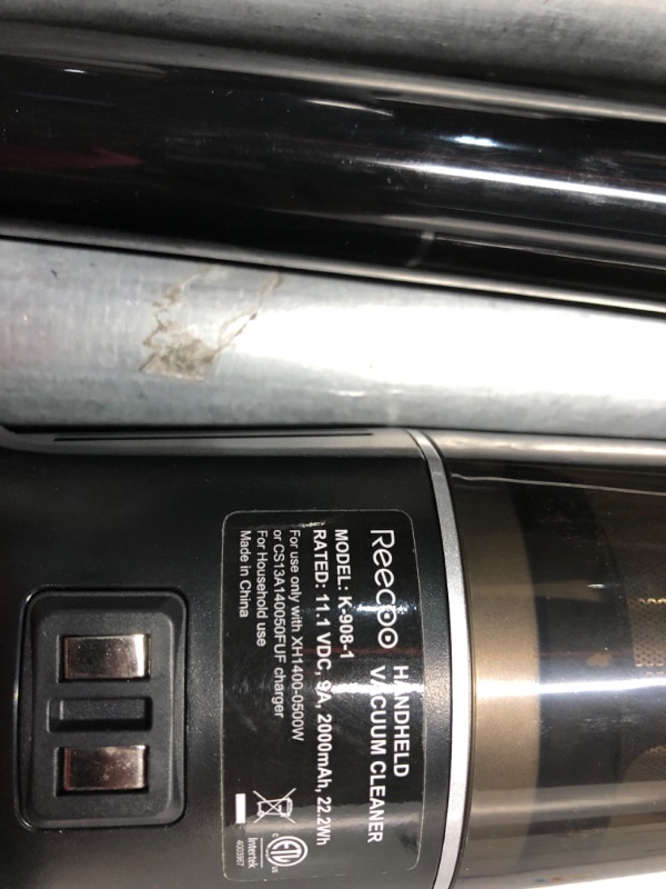 Photo 5 of ***USED - DIRTY - MISSING PARTS - INCLUDING CHARGER - SEE PICTURES - UNABLE TO TEST***
Handheld Vacuum Clean Upright Vacuum Cleaner Super Absorption Vacuum Cleaner Cordless Rechargeable with Powerful Suction Mini Portable Wireless Stick Vacuum Cleaner