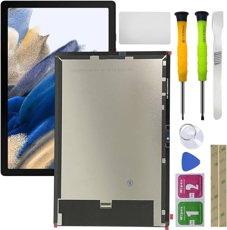 Photo 1 of ***FACTORY SEALED***HQB STAR LCD Display Digitizer Touch Screen Replacement for Samsung Galaxy Tablet Tab A8 10.5 2021 SM-X200, SM-X205 LCD Display Digitizer Touch Screen Assembly Replacement 10.5 inch Black