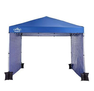 Photo 1 of (READ FULL POST) Yoli Malibu EasyLift 100 10' x 10' Straight Leg Instant Canopy Value Pack
