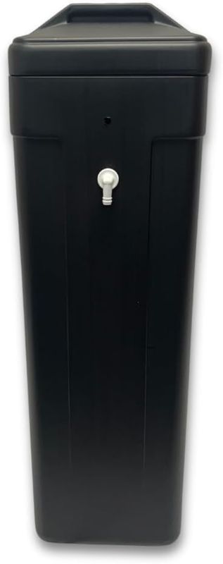 Photo 1 of (READ FULL POST) 11x11x38 Square Brine Tank for Water Softener with Brine Safety Float Included (Black)
