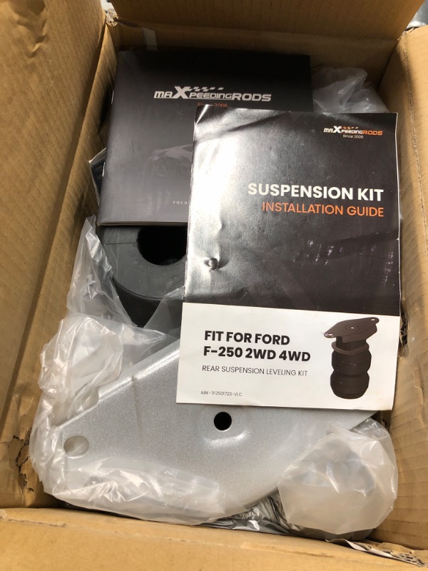 Photo 1 of maXpeedingrods Rear Suspension Enhancement System for Ford F-250 2WD 4WD 2017-2023 up to 8,600 lbs Rubber Helper Spring Kit