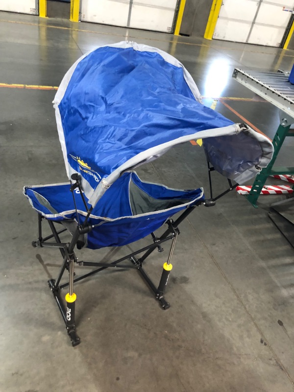 Photo 1 of ***USED - WORN***
GCI Outdoor Rocker Camping Chair Sunshade Rocker Royal Blue
