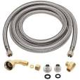 Photo 1 of  Everbilt 3/8 in.COMP x 3/8 in.COMP 8ft. Universal Dishwasher Supply Line
