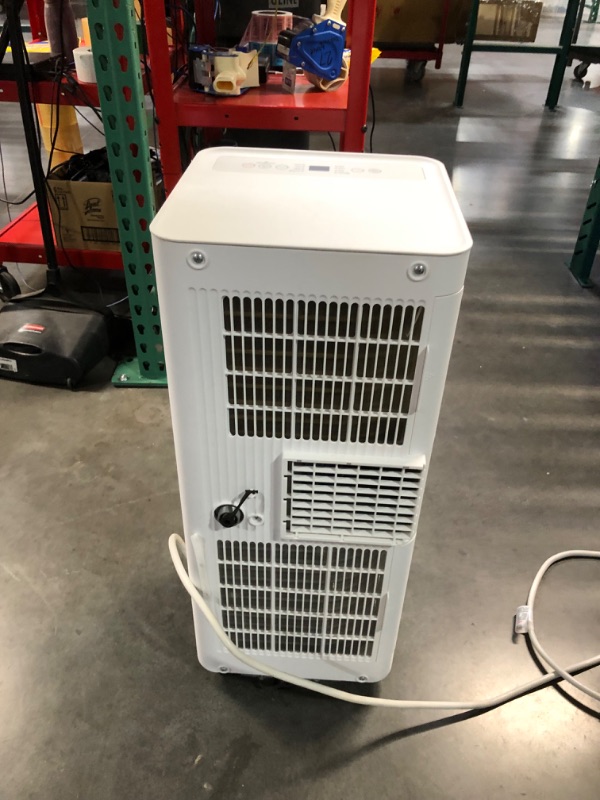 Photo 3 of ***USED - DAMAGED - SEE COMMENTS***
5,000 BTU 115-Volt Portable Air Conditioner for 150 sq. ft. Rooms with Dehumidifier and Remote in White