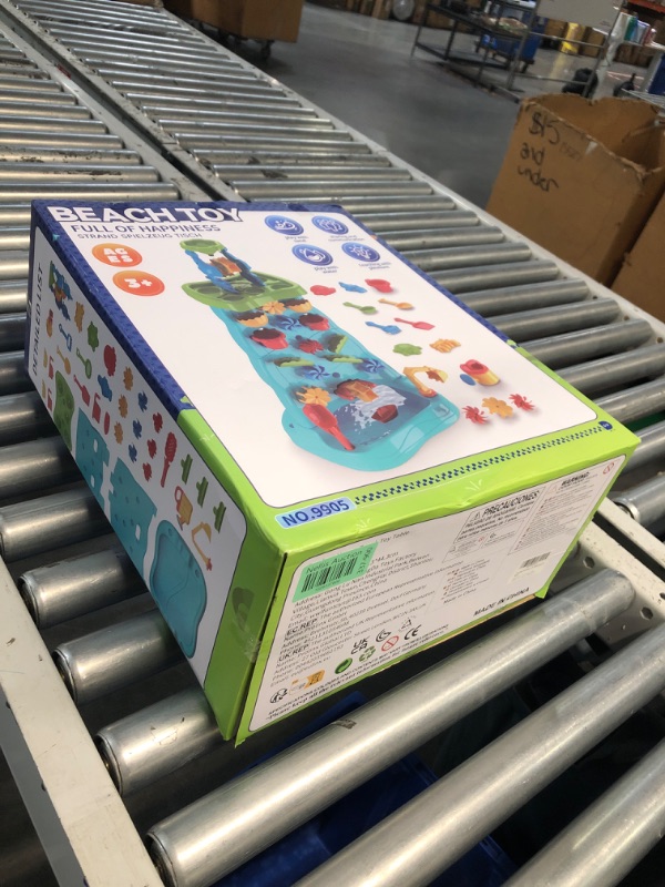 Photo 2 of ***FACTORY SEALED*** Kids Water Table for Toddlers, Summer Water Basin Toy Accessory, Set with Animal Molds and Chair, Toddler Water Table for Kids Boys Girls Aged 3 4 5 6 7