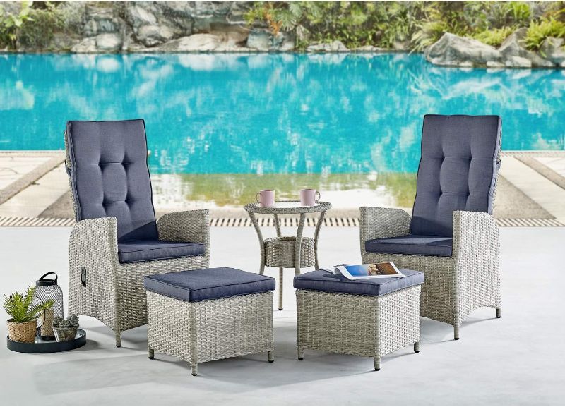 Photo 1 of ***PARTS ONLY******NON REFUNDABLE******STOCK PHOTO REFERENCE ONLY***  Haven Patio Set, tan
