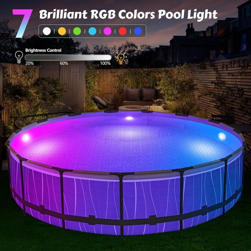 Photo 1 of *****STOCK IMAGE FOR SAMPLE*****
Pool Light for Above Ground Pool