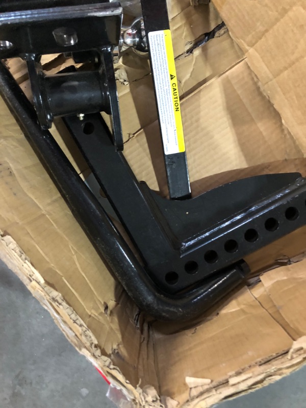 Photo 5 of ***USED - SCRATCHED - MISSING A ROUND DISTRIBUTION BAR - OTHER PARTS LIKELY MISSING AS WELL - SEE PICTURES***
REESE 49911 Pro Round Bar Weight Distribution Hitch with Sway Control, 6,000 lbs. Capacity, Fits Up to 7 Inch Trailer Frames, 8.5 Inch Drop Shank