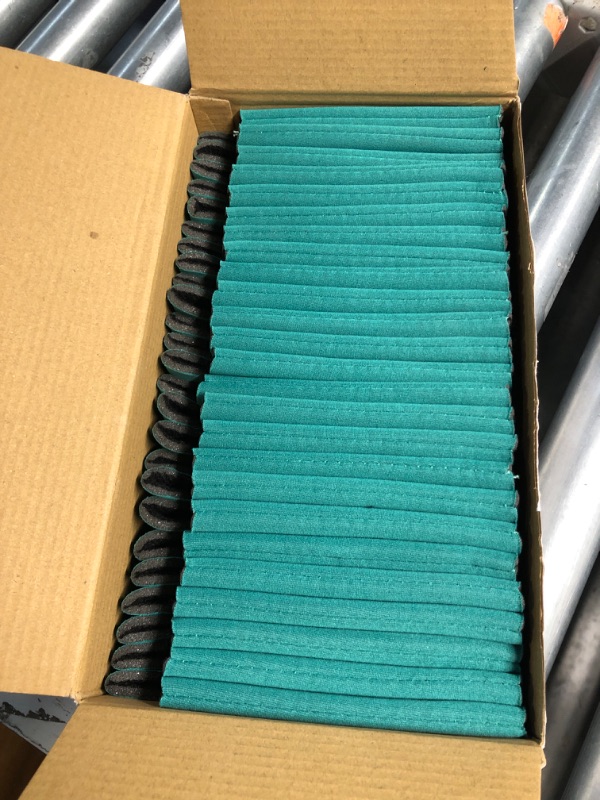 Photo 2 of **used**TahoeBay Slim Can Cooler Sleeves (25-Pack) Skinny Tall Cans 12 Oz Bulk Thin Seltzer Fit Sublimation Blanks for Vinyl Plain Blank Foam Beer Bottles Black White Assorted Solid Set (Teal)