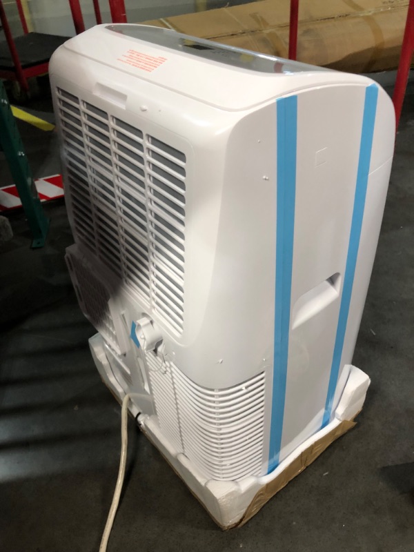 Photo 8 of ***USED - POWERS ON - UNABLE TO TEST FURTHER - LIKELY MISSING PARTS***
BLACK+DECKER Air Conditioner, 14,000 BTU Air Conditioner Portable for Room up to 700 Sq. Ft., 3-in-1 AC Unit, Dehumidifier, & Fan, Portable AC with Installation Kit & Remote Control Wh