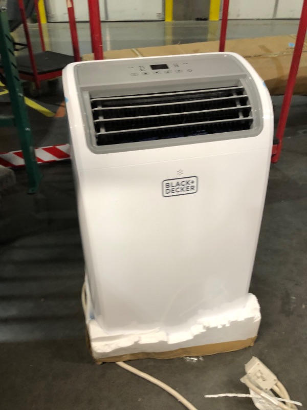 Photo 10 of ***USED - POWERS ON - UNABLE TO TEST FURTHER - LIKELY MISSING PARTS***
BLACK+DECKER Air Conditioner, 14,000 BTU Air Conditioner Portable for Room up to 700 Sq. Ft., 3-in-1 AC Unit, Dehumidifier, & Fan, Portable AC with Installation Kit & Remote Control Wh