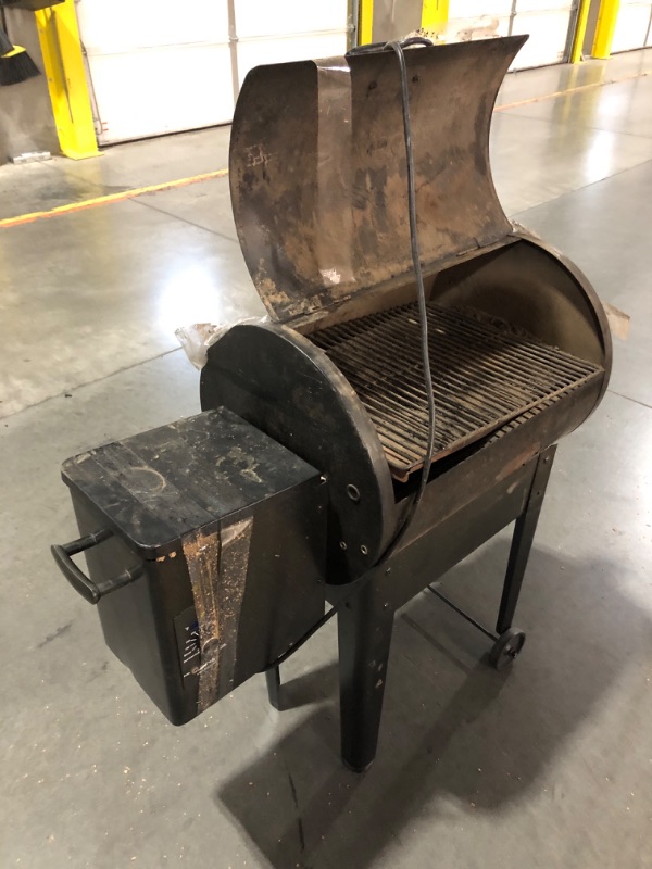 Photo 5 of **NONREFUNDABLE**FOR PARTS OR REPAIR**SEE NOTES**
Traeger Grills Tailgater Portable Electric Wood Pellet Grill and Smoker with Folding Legs