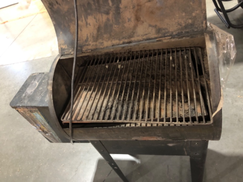 Photo 4 of **NONREFUNDABLE**FOR PARTS OR REPAIR**SEE NOTES**
Traeger Grills Tailgater Portable Electric Wood Pellet Grill and Smoker with Folding Legs