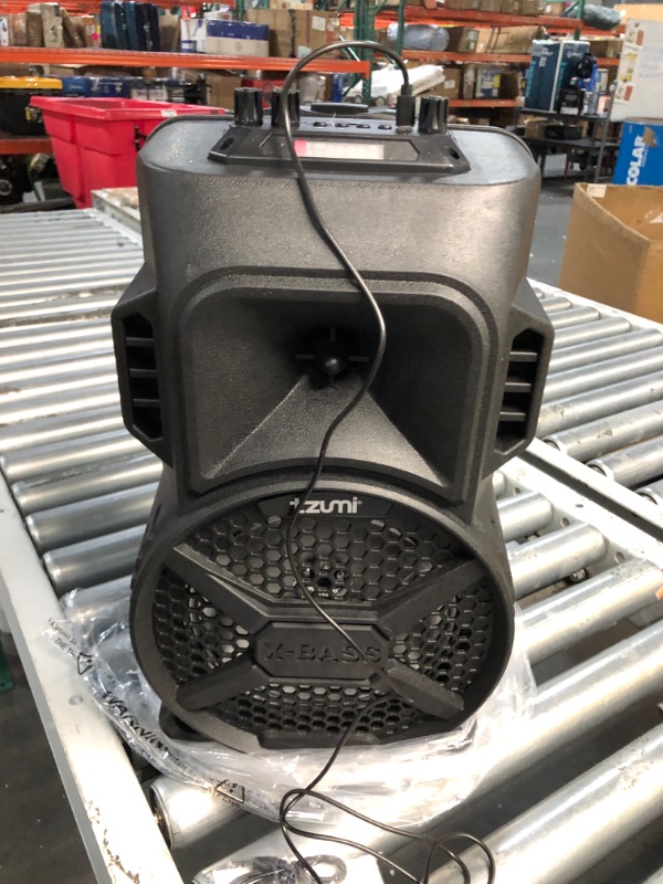 Photo 3 of **NONREFUNDABLE**FOR PARTS OR REPAIR**SEE NOITES**
Tzumi Remote-Controlled Mega Bass LED Bluetooth Jobsite Speaker