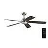 Photo 1 of **READ NOTES****NON REFUNDABLE NO RETURNS SOLD AS IS***PARTS ONLY**
Home Decorators Collection
Beckford 52 in. Indoor Brushed Nickel Ceiling Fan with Adjustable White Integrated LED with Remote Control Included