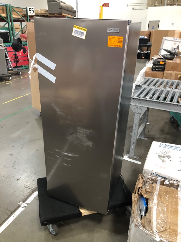 Photo 1 of Vissani
7 cu. ft. Convertible Upright Freezer/Refrigerator in Stainless Steel Garage Ready