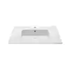 Photo 1 of 
Swiss Madison
Voltaire 31 in. Vanity Top in Glossy White with 1-Basin